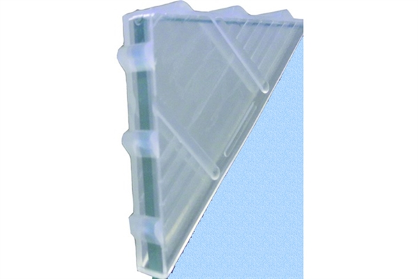 Glasschutzecken 10 mm transparent