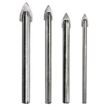 Hartmetall - Glasbohrer 3 mm zweischneidig