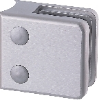 Klemmbefestigung gro� eckig, Rundrohrmontage