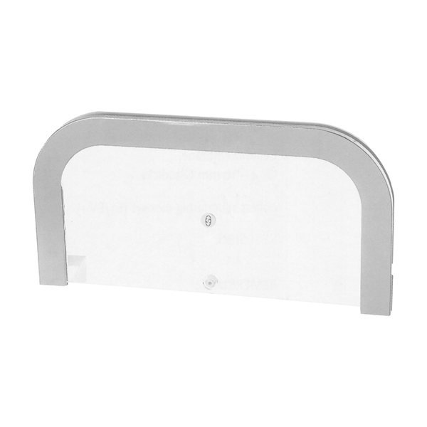 Durchreiche Kunststoff grau