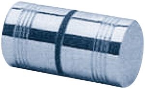 Glastrknpfe 32/30 mm, beidseitig