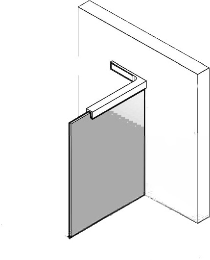 Stabilisierungswinkel verchromt rechts