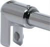 Glashalter f�r Stange 12 mm �, verchromt