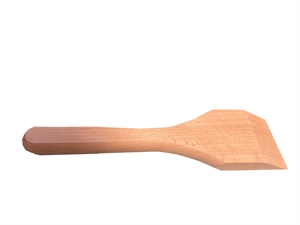 Block lever, beechwood, 280 mm length, 70 mm width