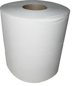 Putzpapierrollen 2-lagig wei, 500 Tcher