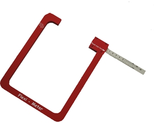 Glasdickenmesser Flexi-Meter