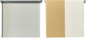 Spiegelbleche 100 x 100 x 0,8mm, gekantete Ausfhr