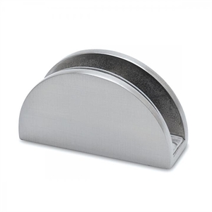 Glasplattentrger, halbrund, 50x16x27mm