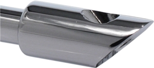 Wandanschluss schrg, 45 verchromt